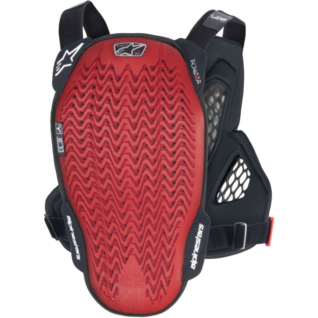 Alpinestars A-6 Plasma Chest Protector - black/anthracite/red