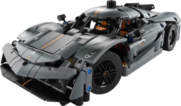 Koenigsegg Jesko Absolut Grey Hypercar LEGO #42173