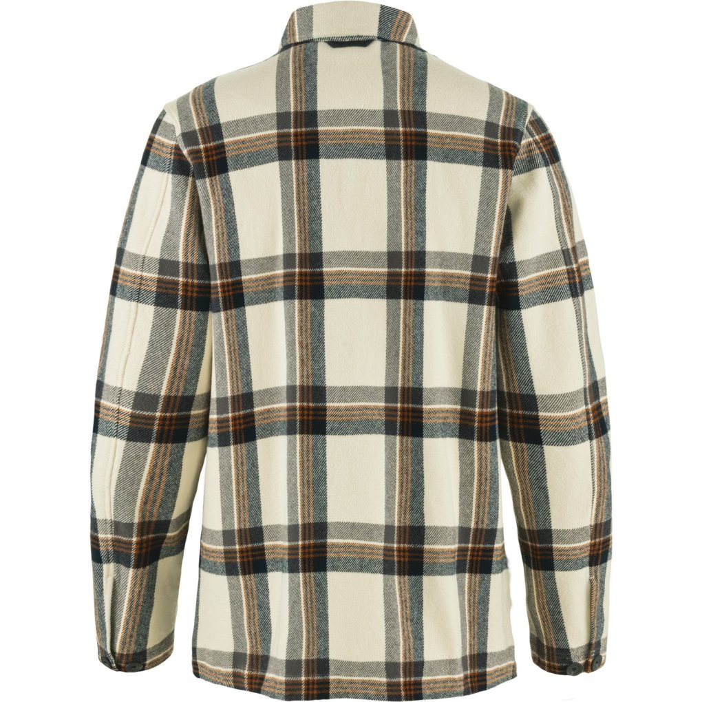Fjällräven Singi Flannel Overshirt Men - chalk white/dark navy