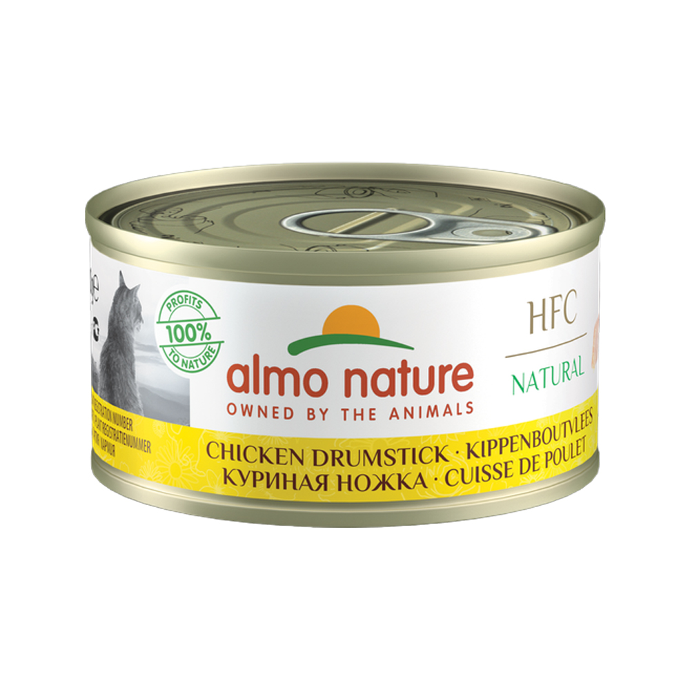 Almo Nature - HFC 70 Natural - Chicken Leg Meat - 24x70g