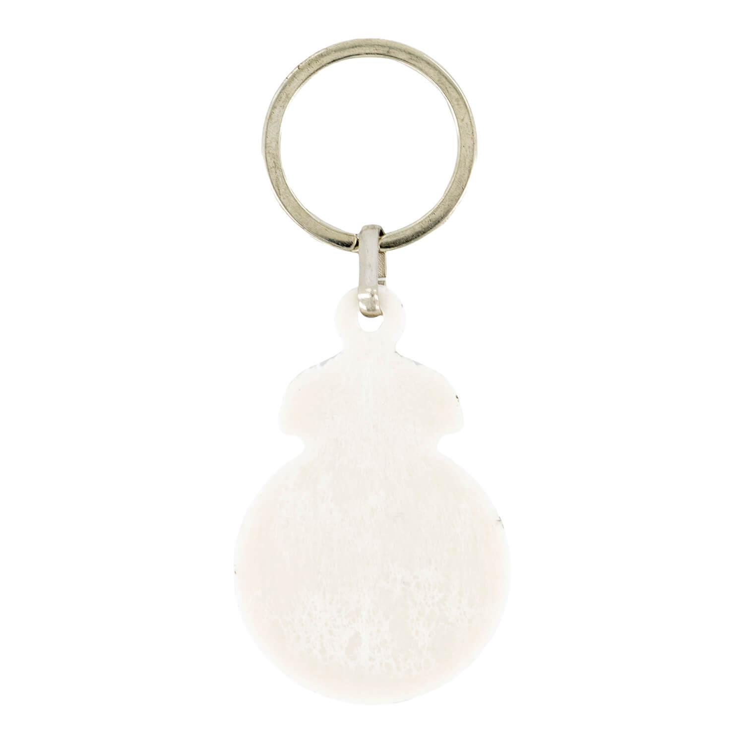 Crest Resin Keyring Real Madrid