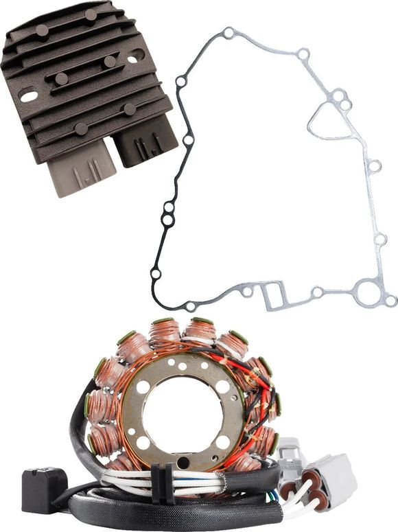 Rick's Motosport Electric Charging System OE Replacement KitKAWASAKI 750 KVF 750 BRUTE FORCE I EPS CAMO 4WD (KVF750H) - 2014 - 2021Ref: RICK00463A / 21121868