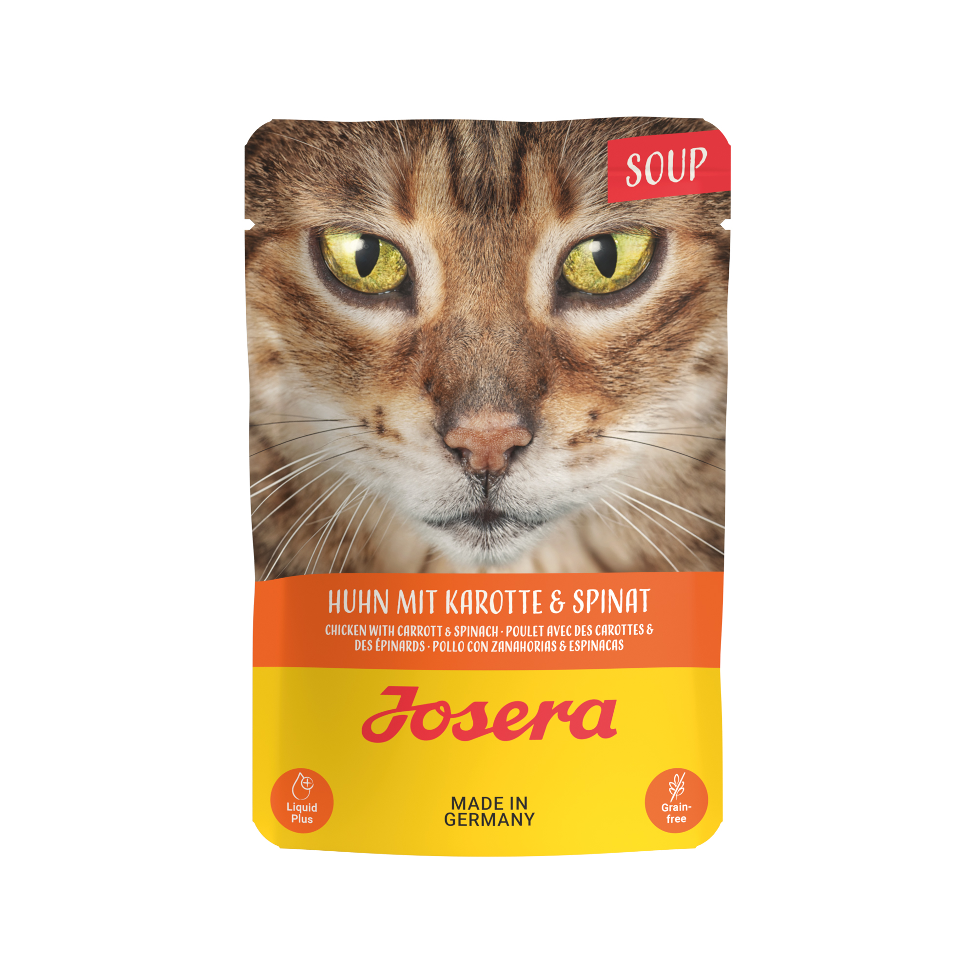 Josera Cat Soup Chicken with Carrot & Spinach - 70 g