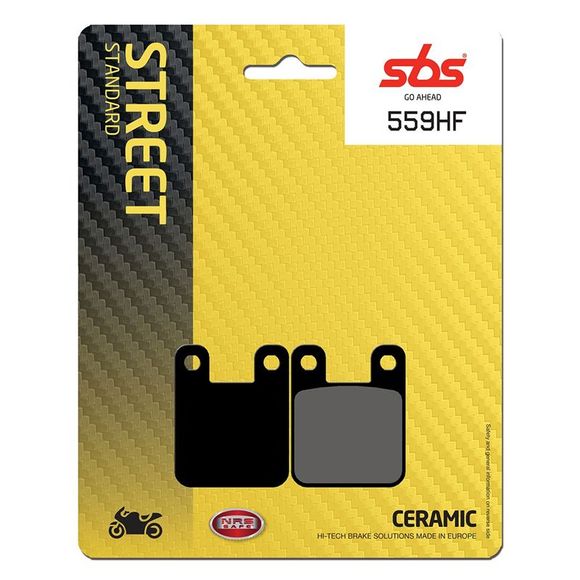 SBS 559HF Organic Front/Rear Brake Pads (Depending on Model)Ref: 559HF / 559000