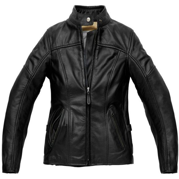 Motorcycle Jacket Spidi Rock Lady - BlackRef: SPI0438