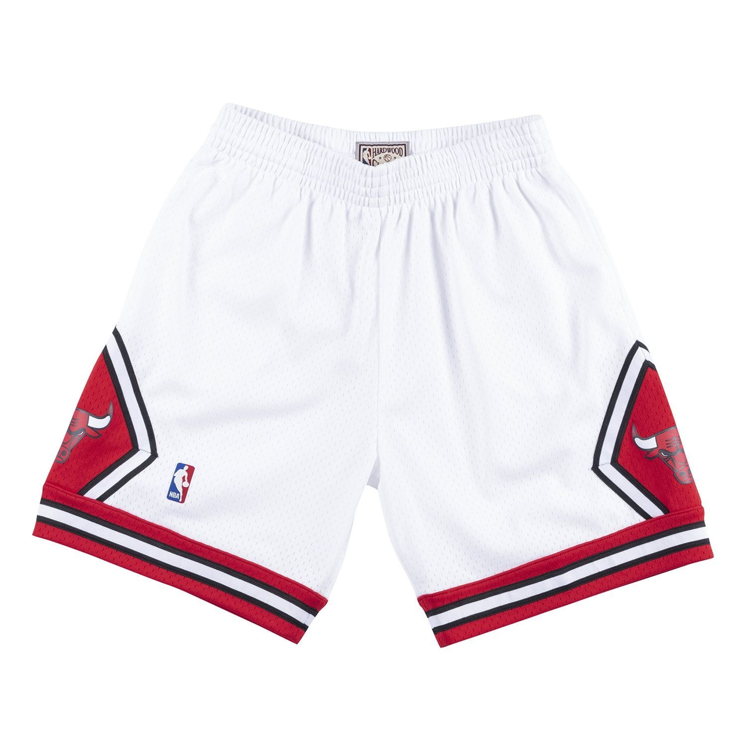 Chicago Bulls 1997-98 Mitchell & Ness Swingman NBA Shorts White