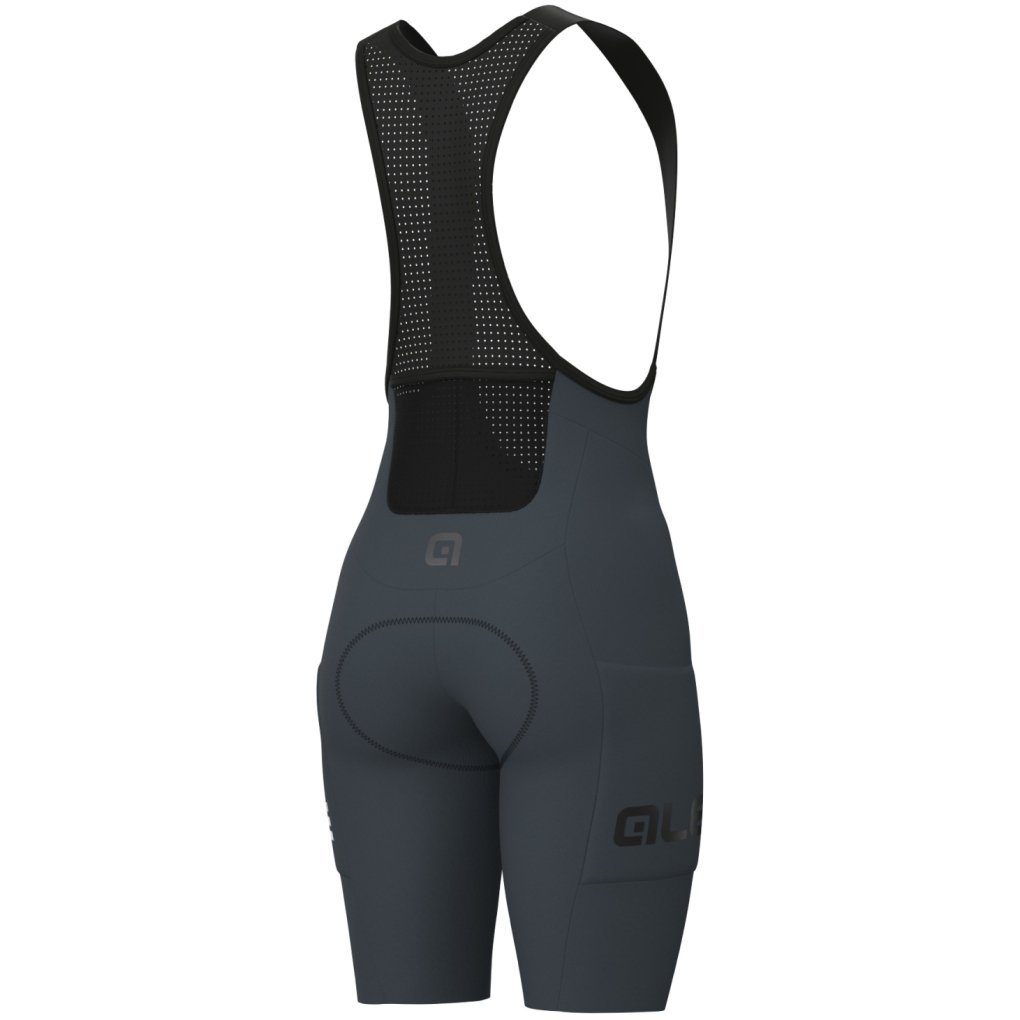 Alé OFF ROAD GRAVEL Pro Bib Shorts Women - titanium