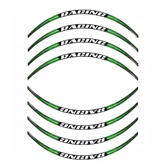 Progrip Racing Green 5026 universal rims - green rimsRef: Prg0353 / 5026V