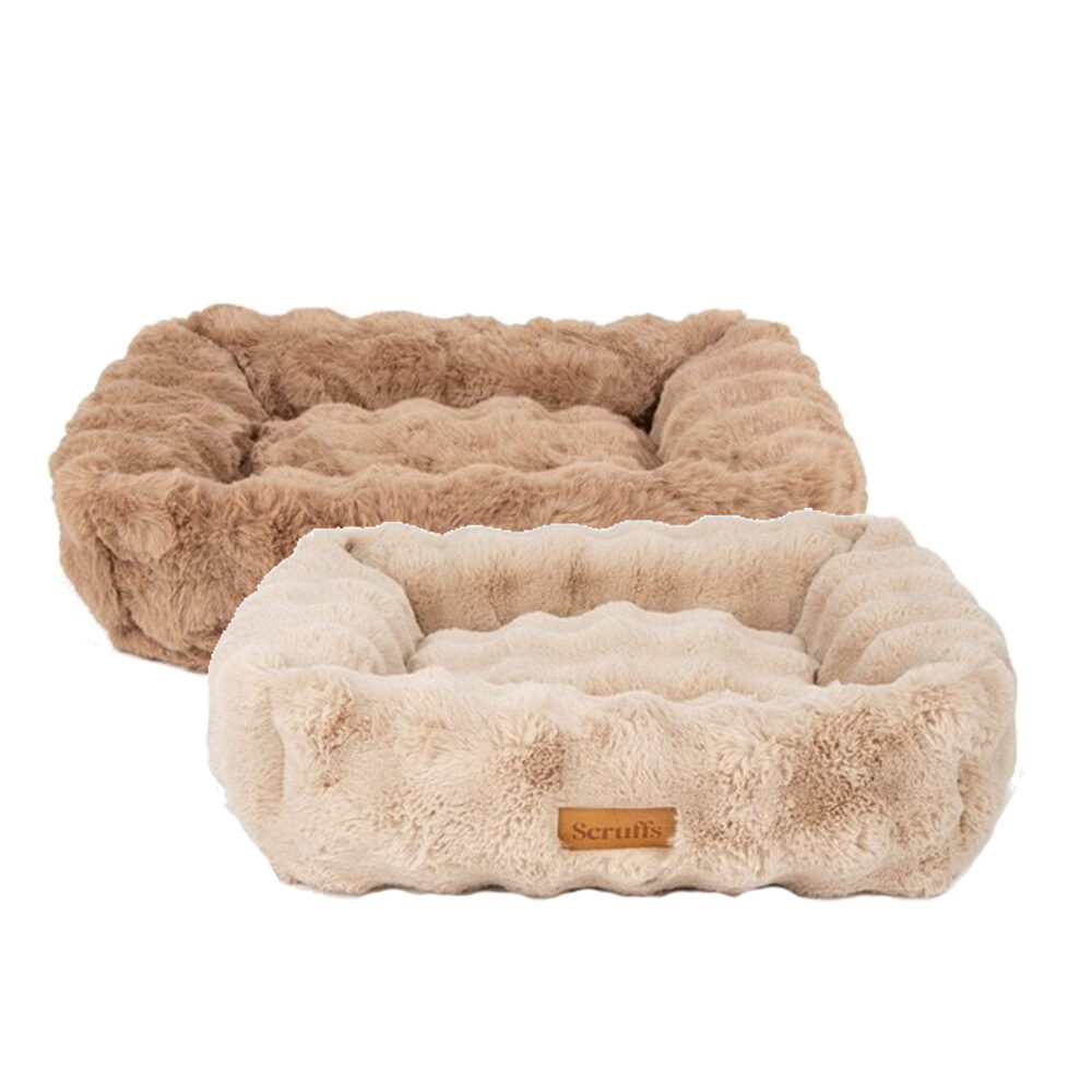 Scruffs Alpine Box Bed - Taupe - L