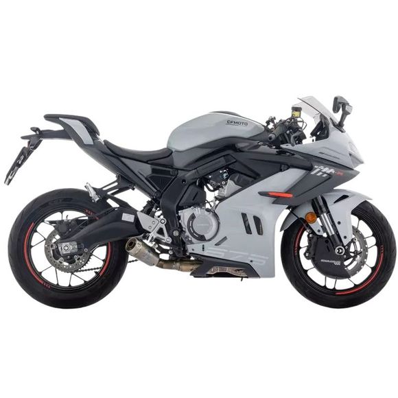 Arrow Pro Race Complete Line - Steel Collector - GrayCF MOTO 675 675SR-R - 2025Ref: Aw0826 / 71096Pri