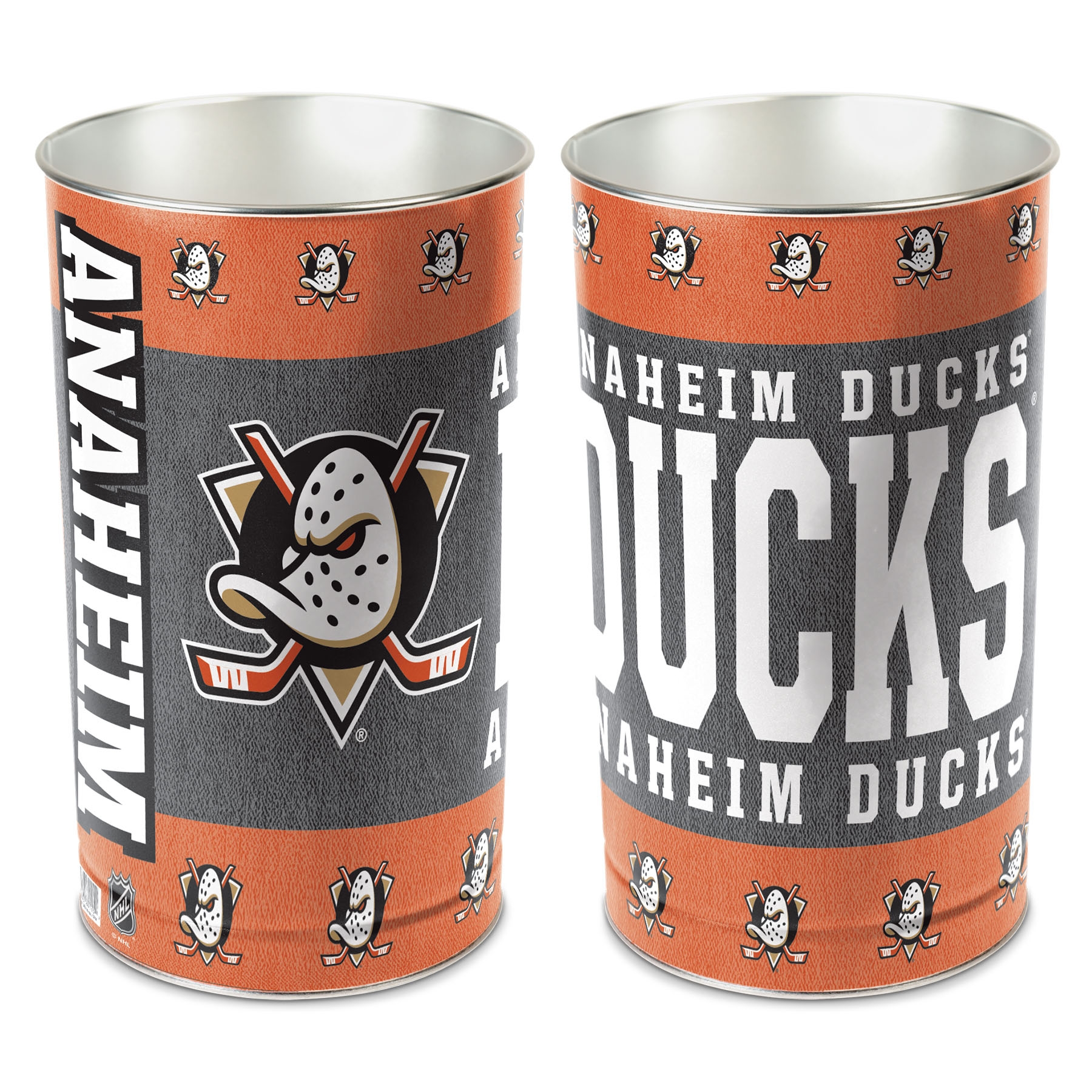 Anaheim Ducks Hockey NHL Wastebasket
