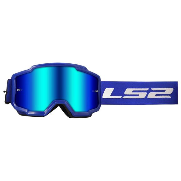 LS2 CHARGER IRIDIUM VISOR 2024 cross mask - BlueRef: LS0945 / 7202011026