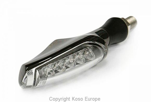 Flashing Koso Unlimited LED black mat/universal translucentRef: Kos00021A / 1067423