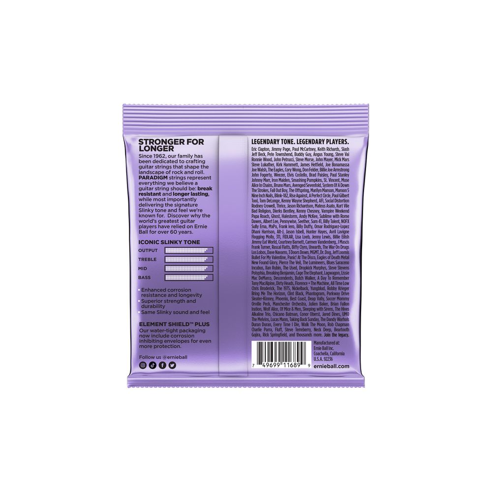 Ernie Ball Ultra Slinky Paradigm – Thomann Ireland