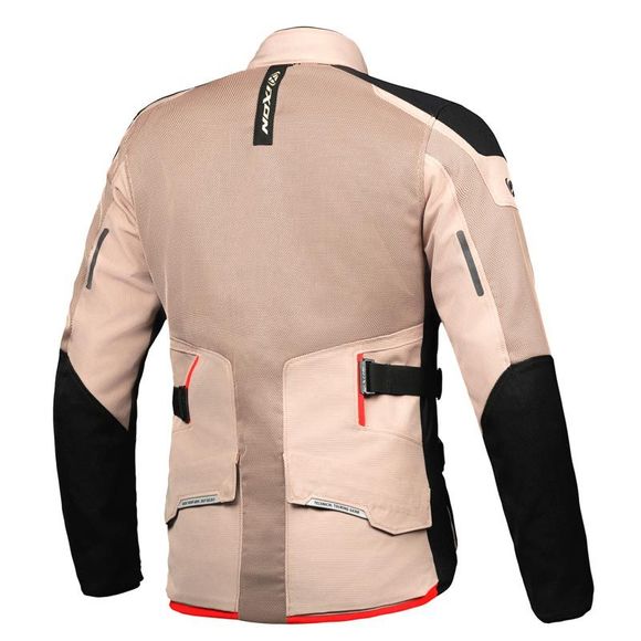Ixon M -Njord Motorcycle Jacket - Beige / BlackRef: Ix1758-C64707