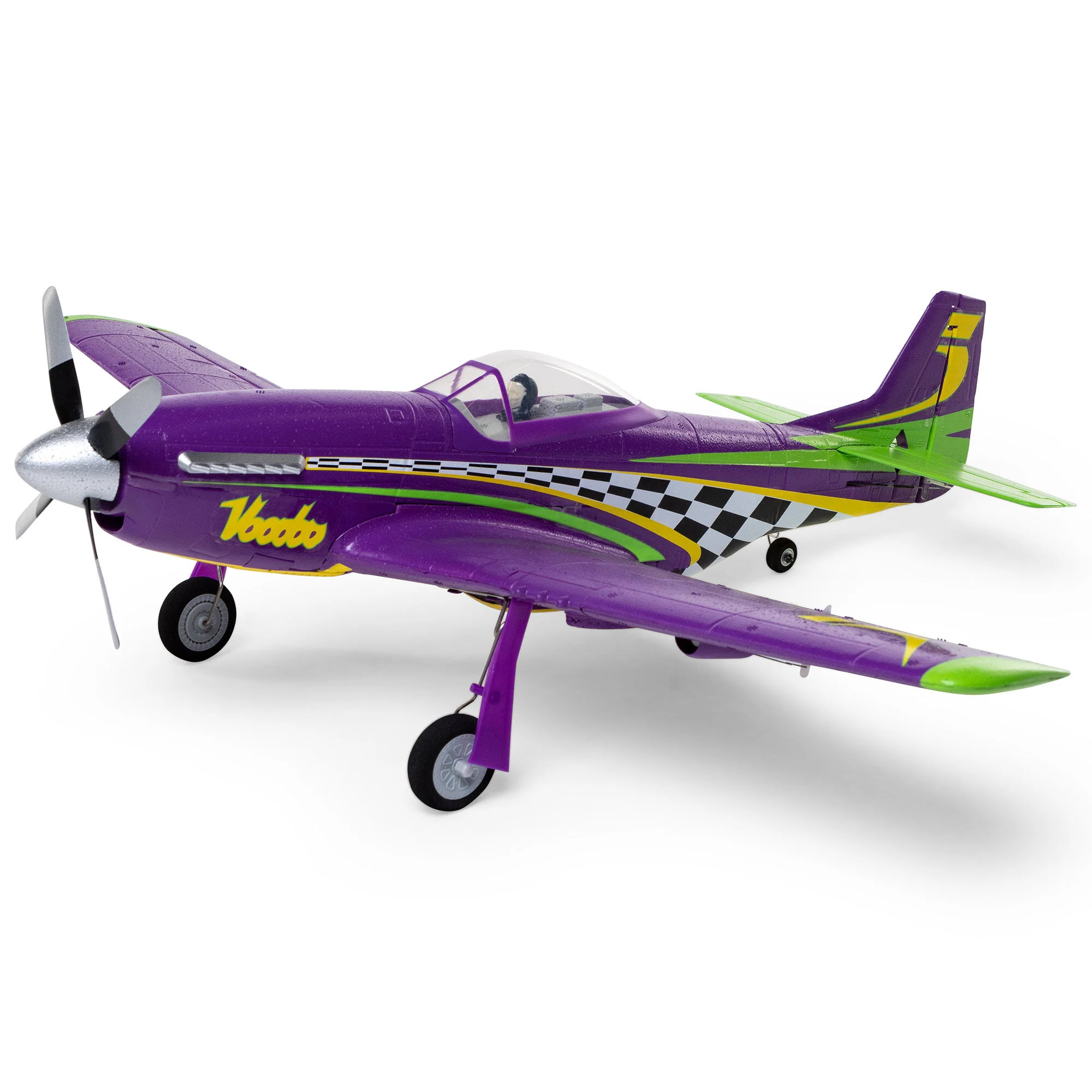 UMX P-51D Voodoo BNF Basic with AS3X and SAFE Select E-flite® EFLU4350