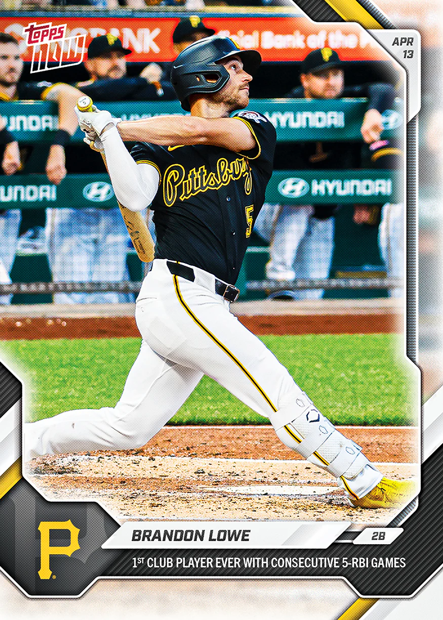 Brandon Lowe - 2026 MLB Topps NOW® - Card 78 - PR: 508