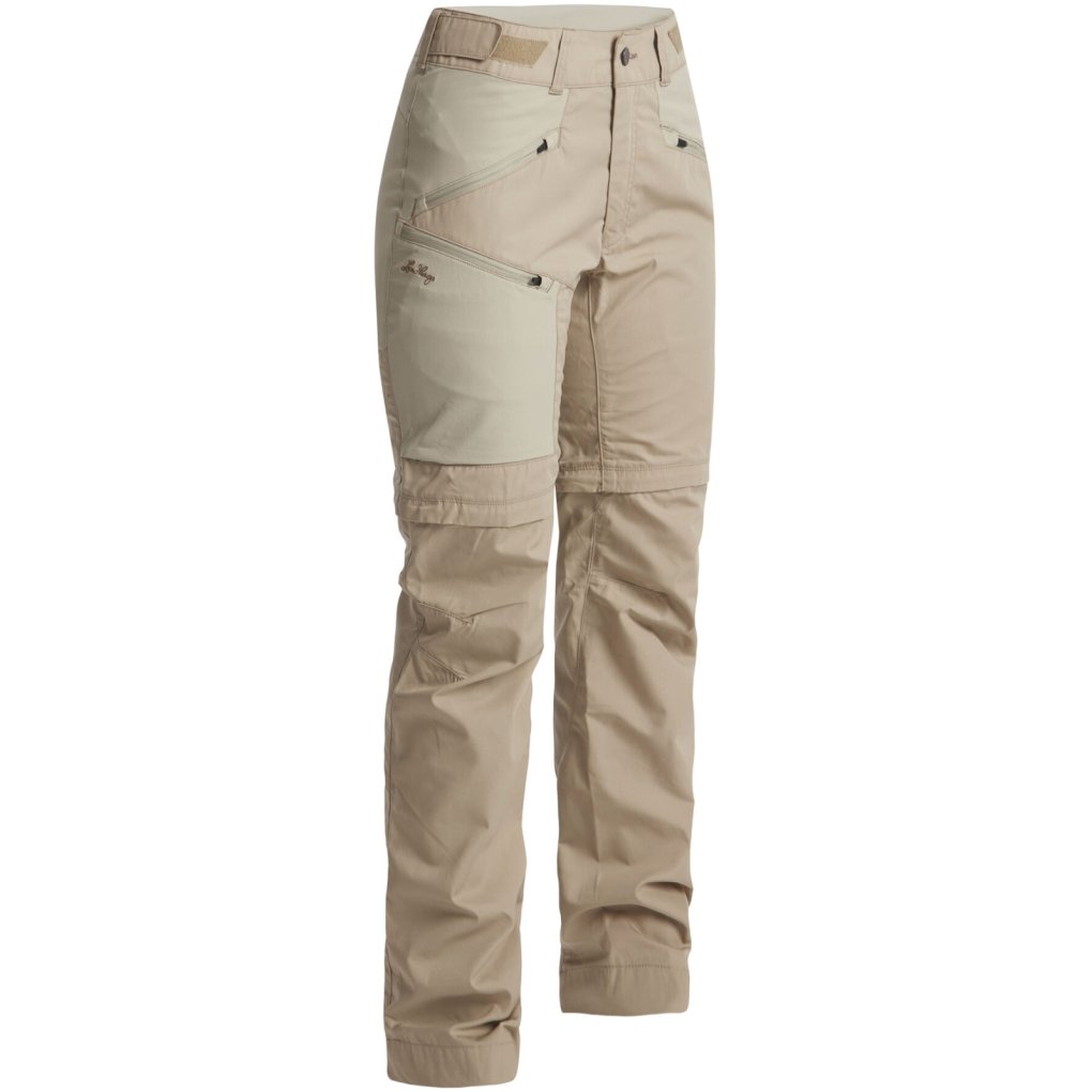 Lundhags Tived Zip-off Hiking Pants Women - Sand 730