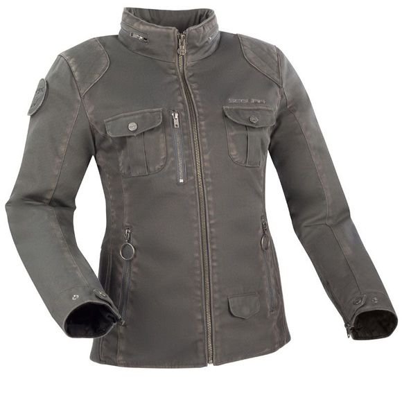 Segura Lady Maya Motorcycle Jacket - GrayRef : SG1351-C170