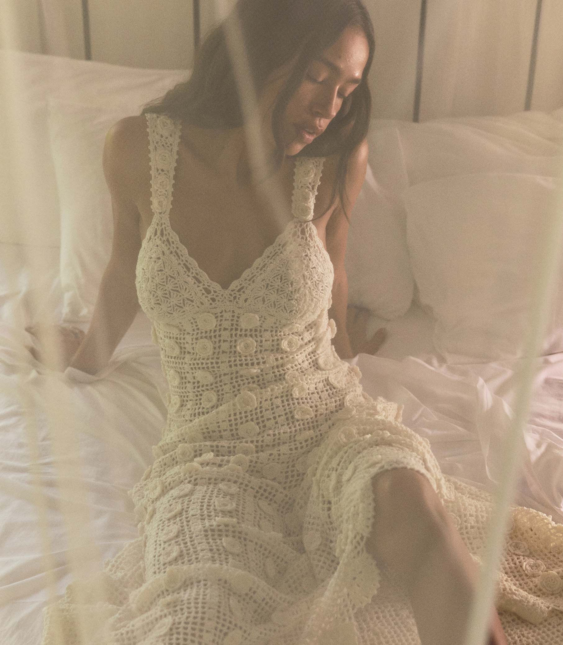 Aristea Maxi Dress - Pearl