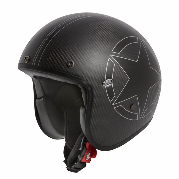 Premier class jet helmet - Star - Carbon BM - CarbonRef : PE0257