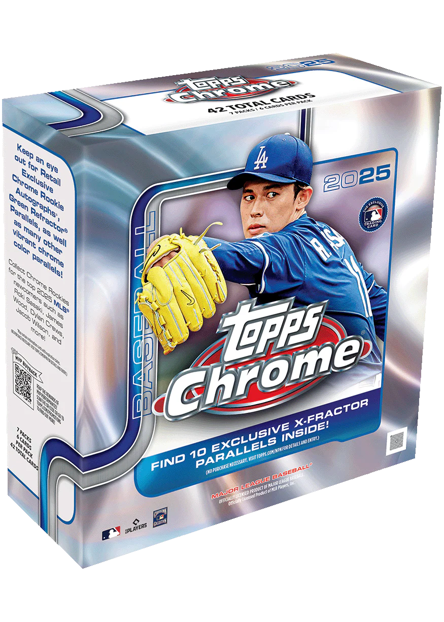 2025 Topps Chrome® Baseball - Mega Box