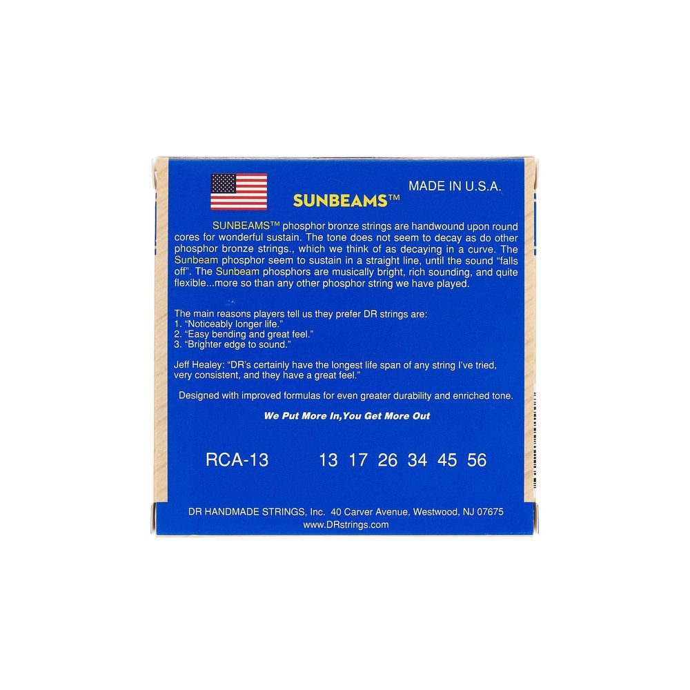 DR Strings Sunbeams RCA