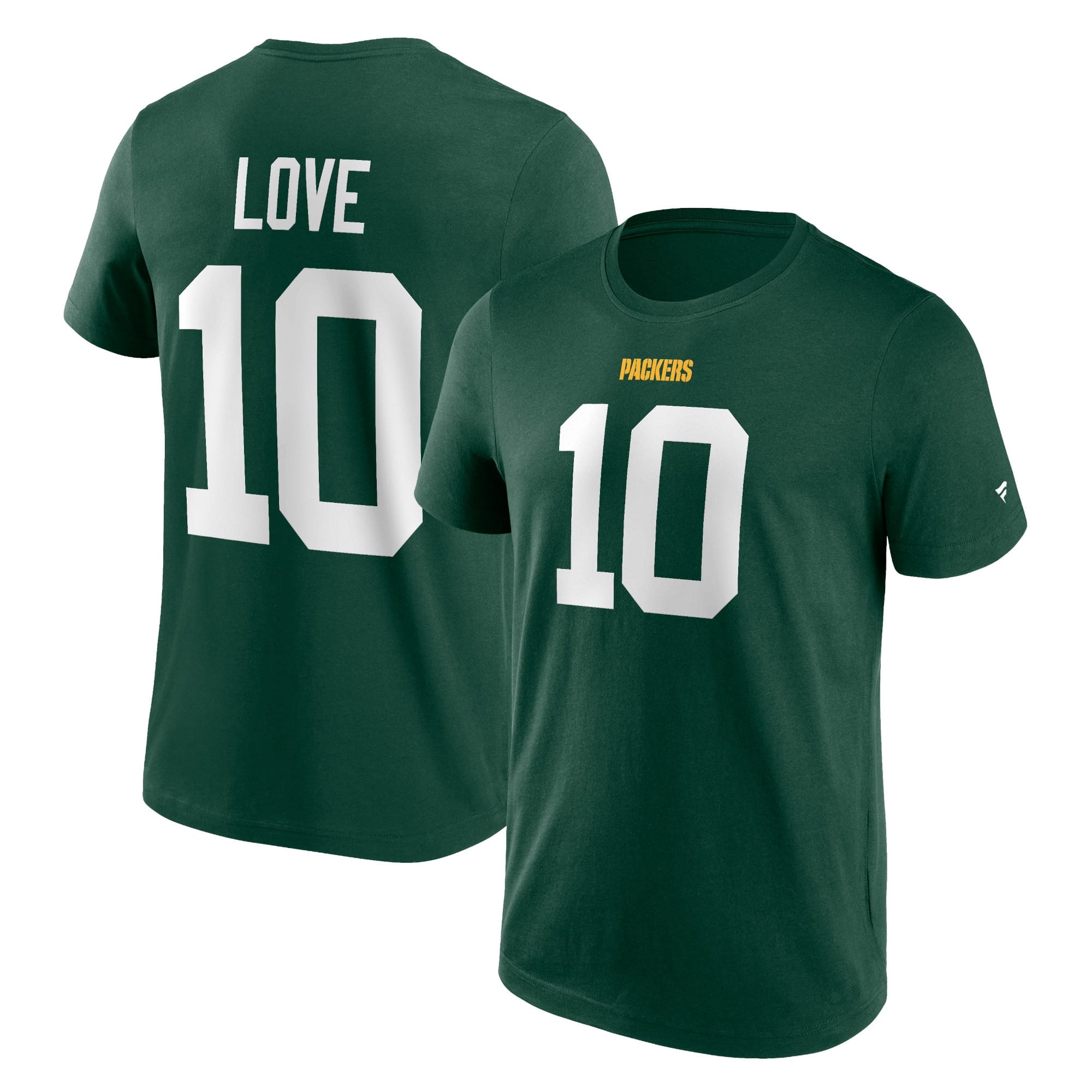Jordan Love #10 Green Bay Packers Player NFL T-Shirt
