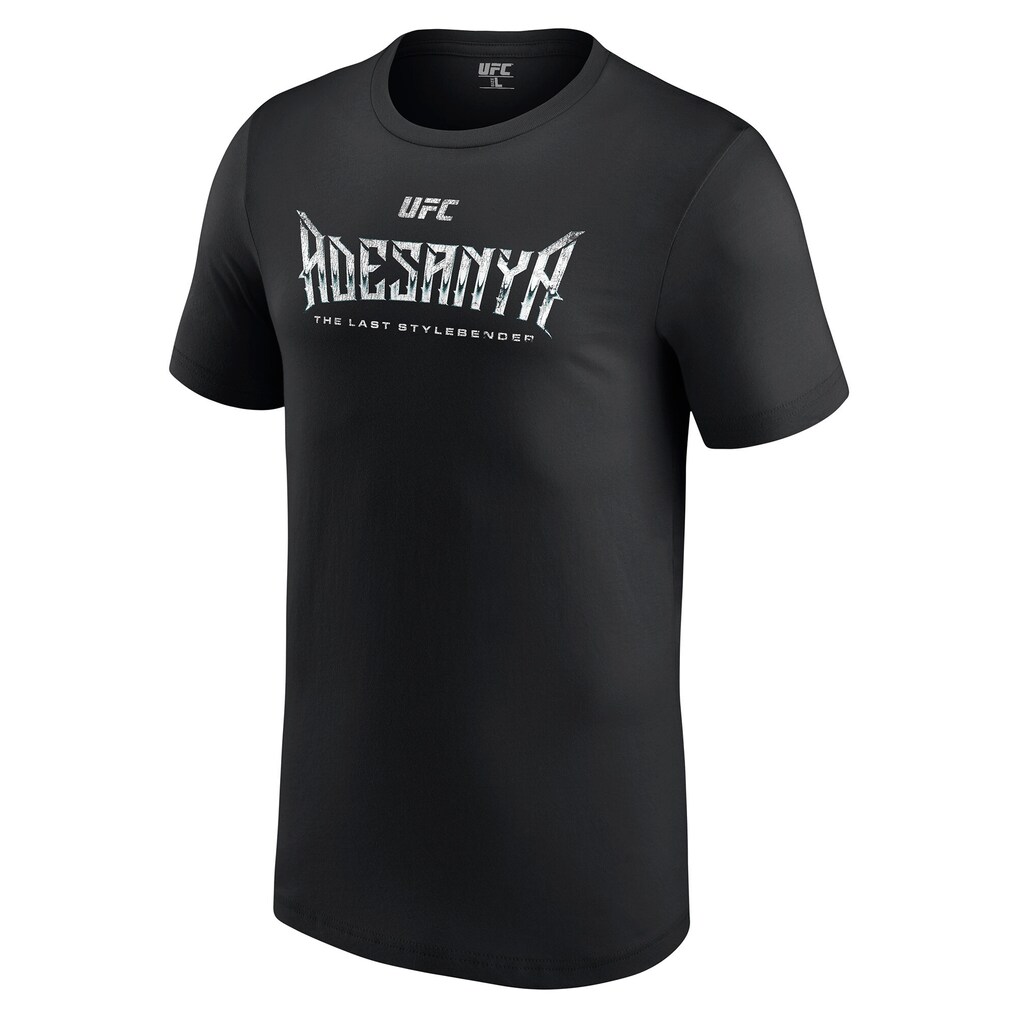 UFC Israel Adesanya Razor T-Shirt - Black - Mens