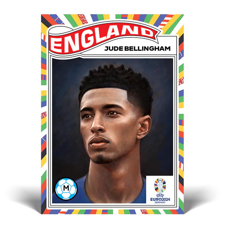 UEFA EURO 2024 Living Set Card 35 - Jude Bellingham