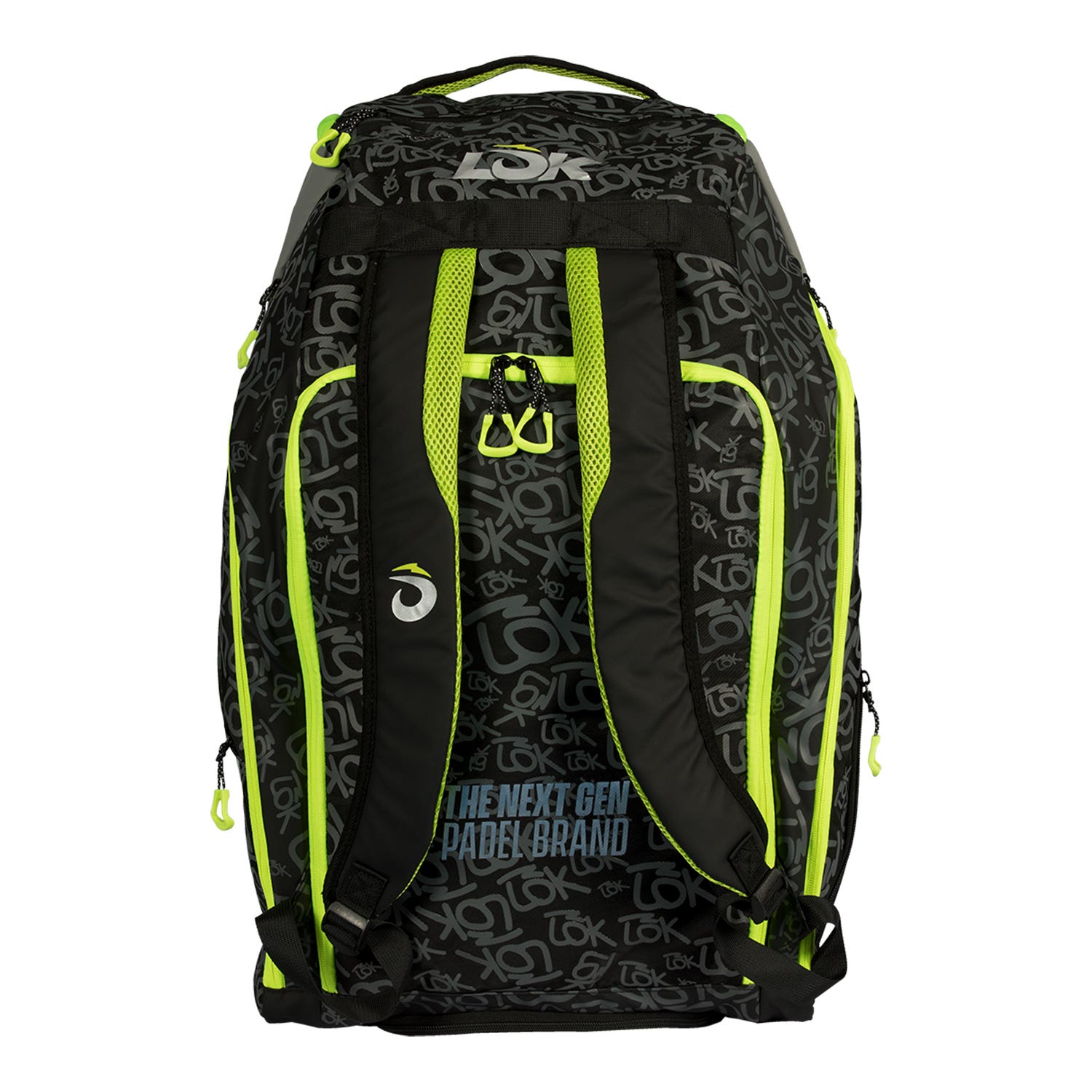 PADELBAG LOK MAXX GEN 2 BLACK/LIME LB1PA2U16