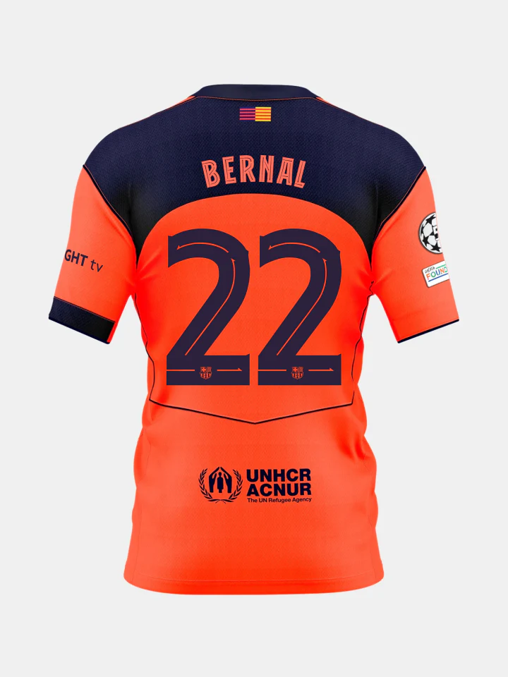 Marc Bernal | Ucl Women'S Third Jersey 25/26 Fc Barcelona T90