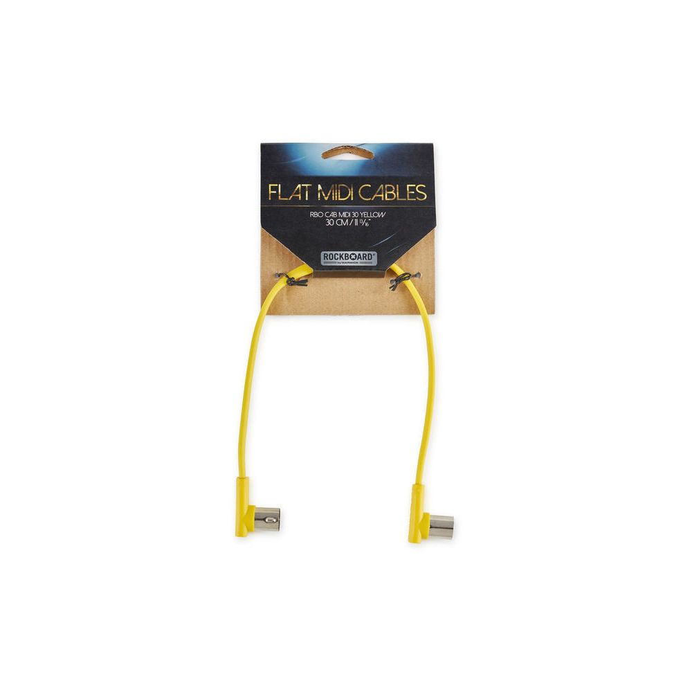 Rockboard MIDI Cable Yellow 30 cm – Thomann Ireland