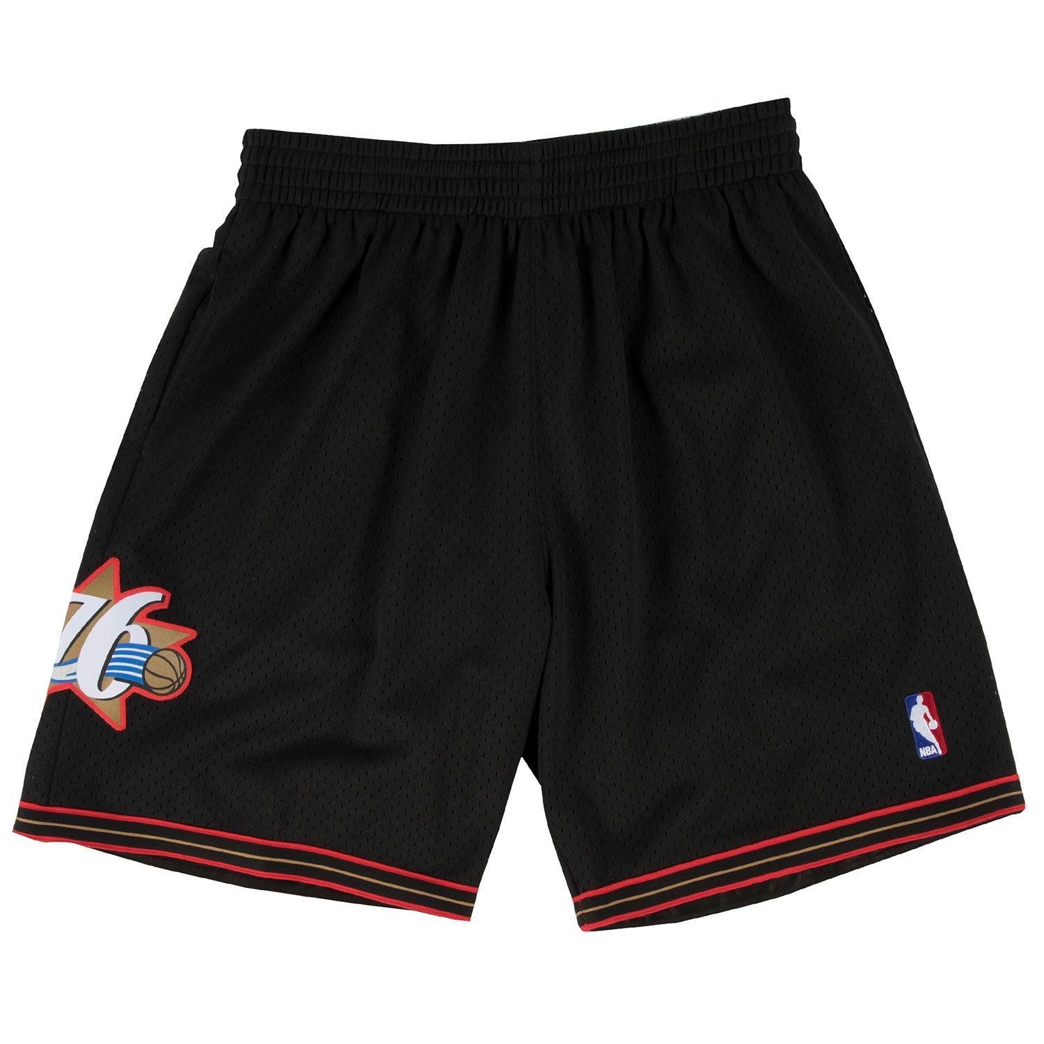 Philadelphia 76ers 2000-01 Mitchell & Ness Swingman NBA Shorts Black