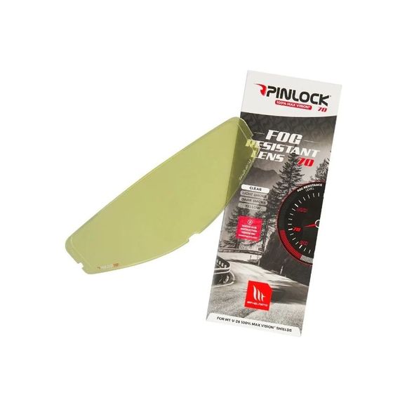 Film PinLock® MT HELMETS Dks 435 Max Vision Mt-V-28/V-28B Thunder 4-Braker SV-Stiner 2-ColorlessRef.: MTH0186 / MT182809970