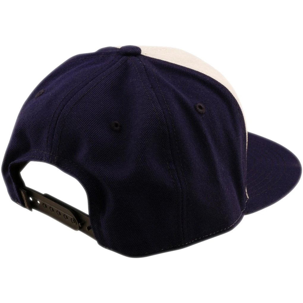 Troy Lee Designs Flat Bill Snapback Cap - Happy Dayz Indigo/Pumice