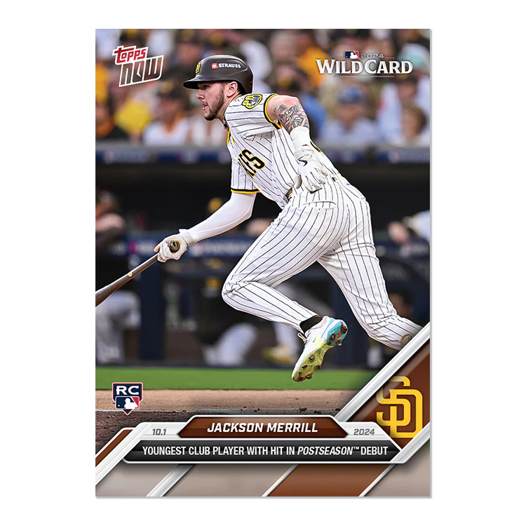 Jackson Merrill - 2024 MLB Topps NOW® Card 790