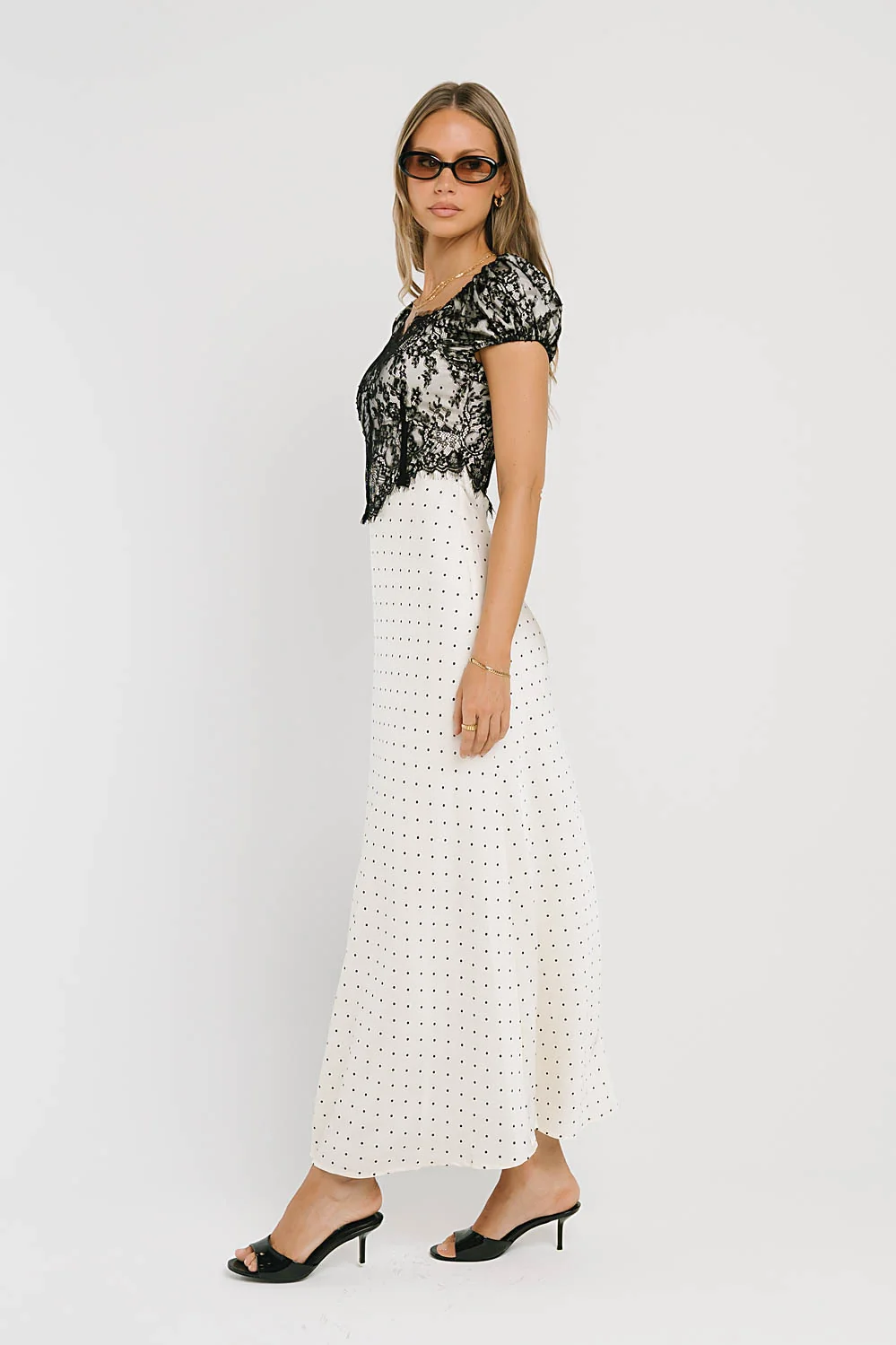 Briar Polka Dot Maxi Dress