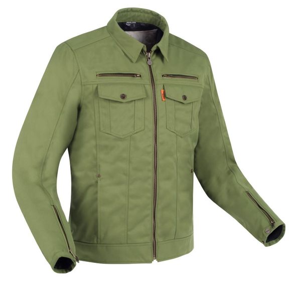 Segura PATROL Motorcycle Jacket - GreenRef : SG1391-C302