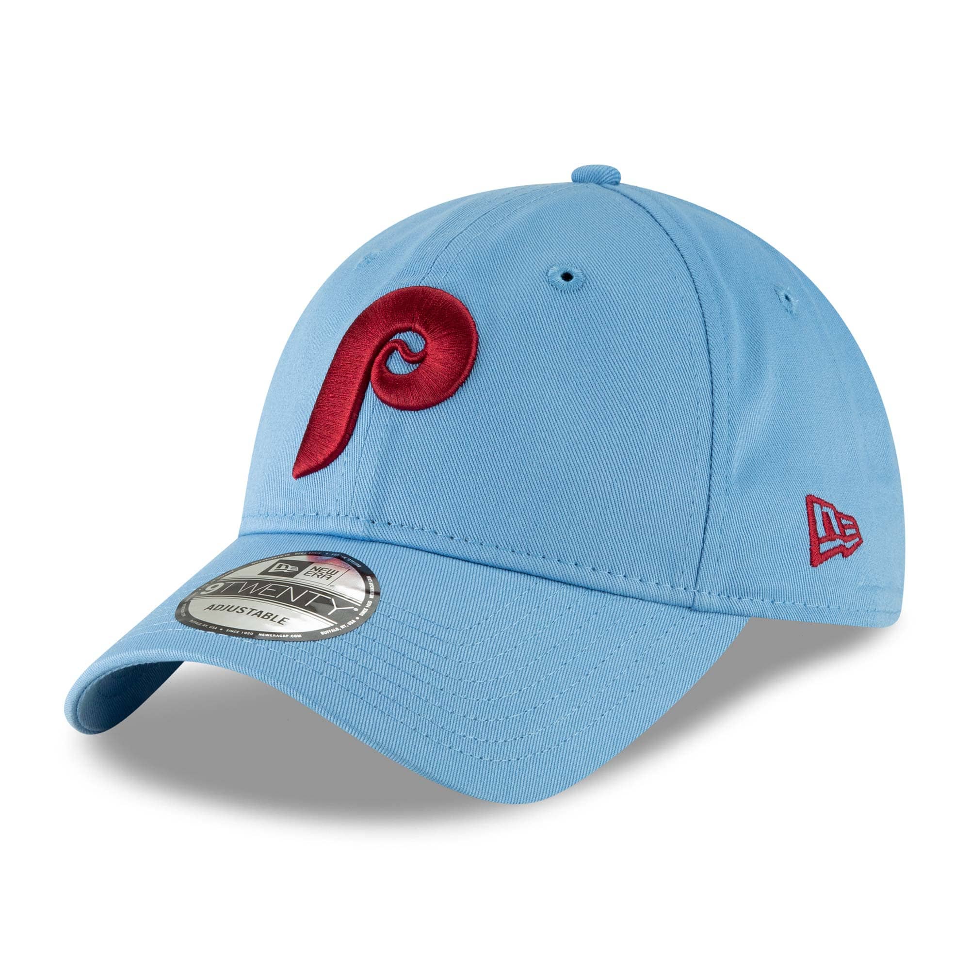 Philadelphia Phillies Cooperstown Core Classic New Era 9TWENTY Adjustable MLB Cap Blue