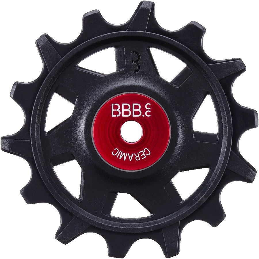 BBB Cycling RollerBoys BDP-17 Ceramic Derailleur Pulleys 12/14 teeth - black