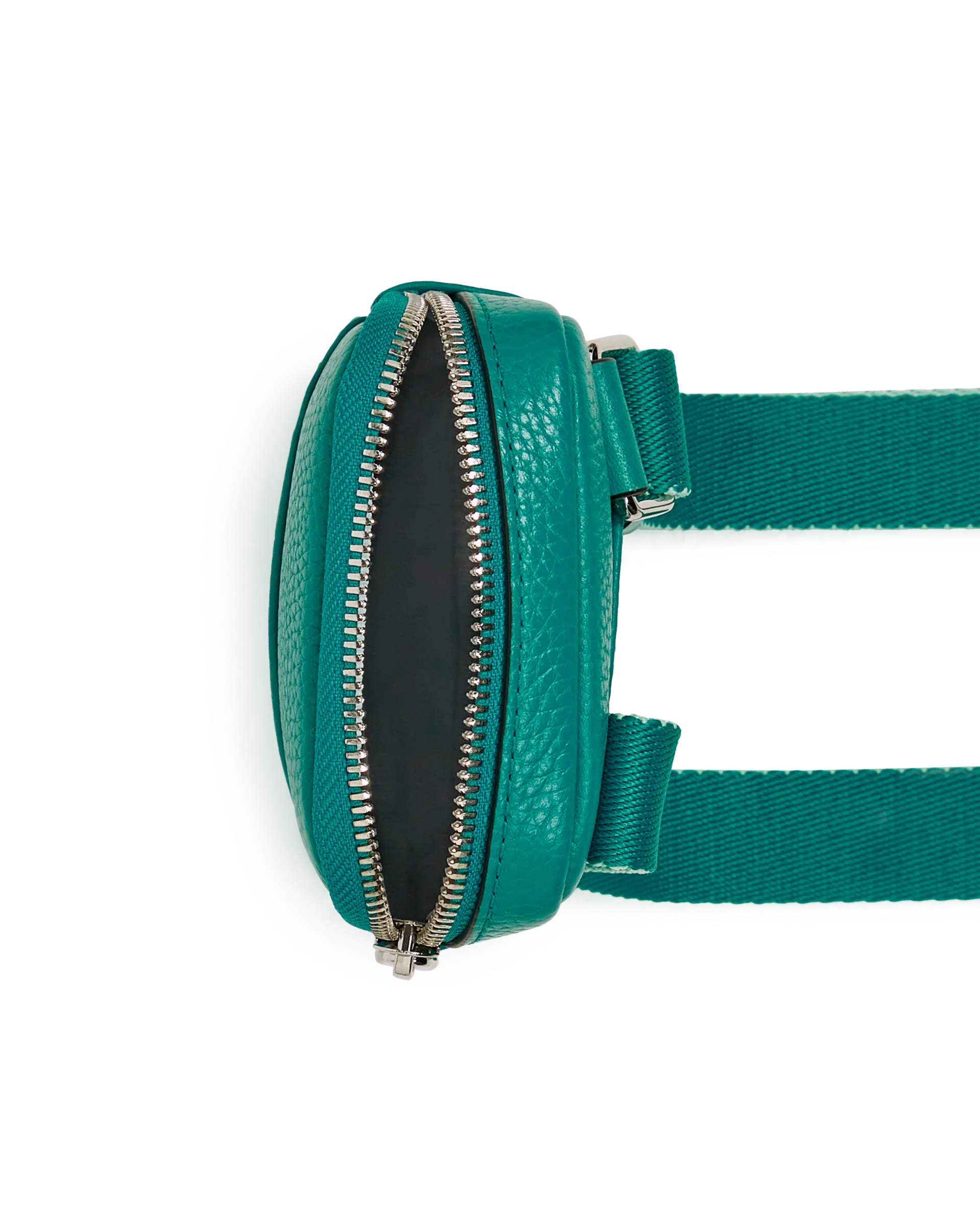 ECCO Phone Carry Handytasche aus Leder Grün 19X11X3 cm