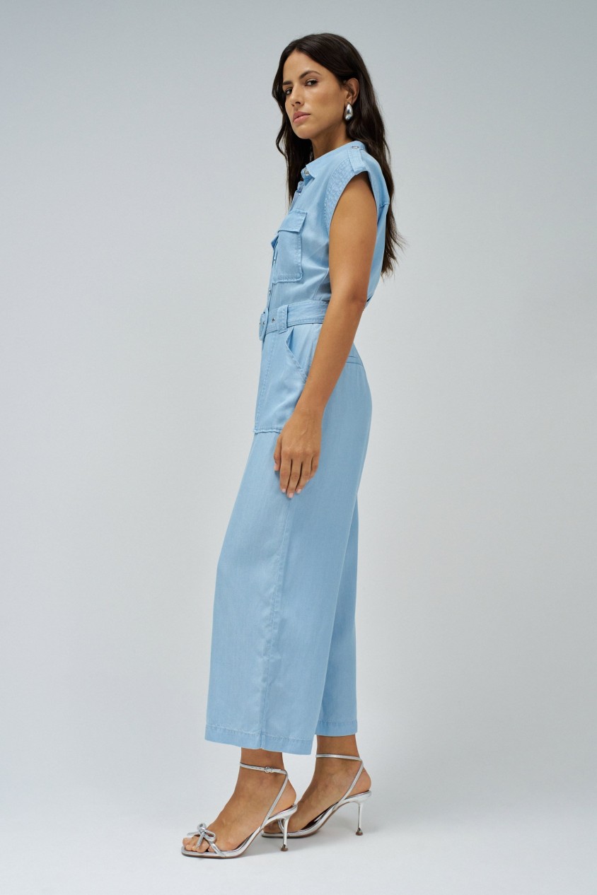 LIGHTDENIM JUMPSUIT
