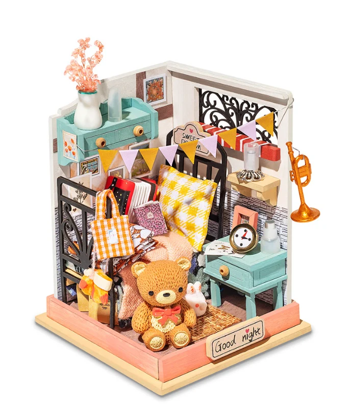 Super Mini House; Sweet Dream - Bedroom Robotime DS016
