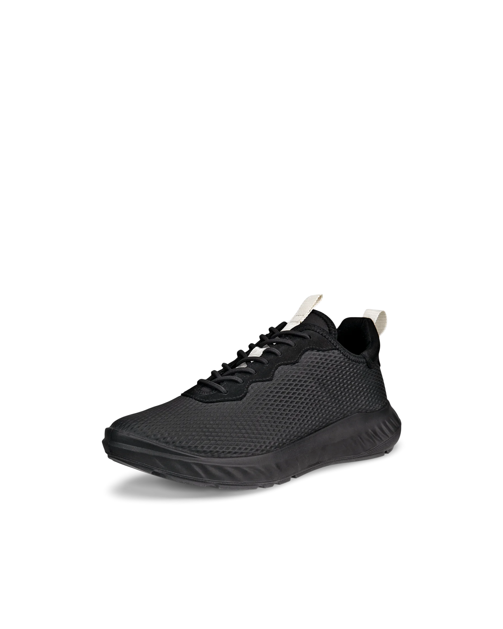 ECCO ATH-1FW Damen Sneaker aus Leder & Textil Schwarz