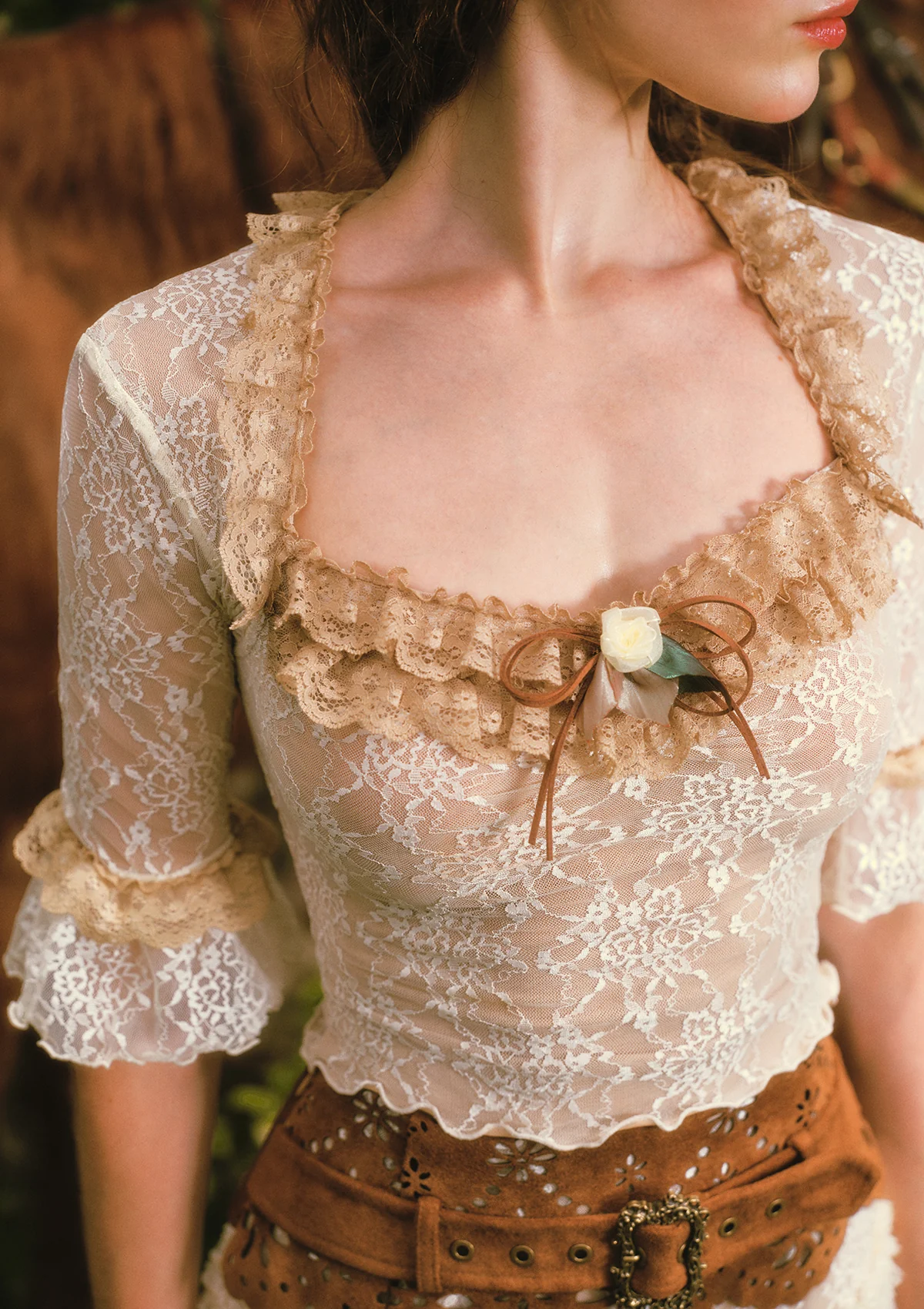 Dune Lace Top