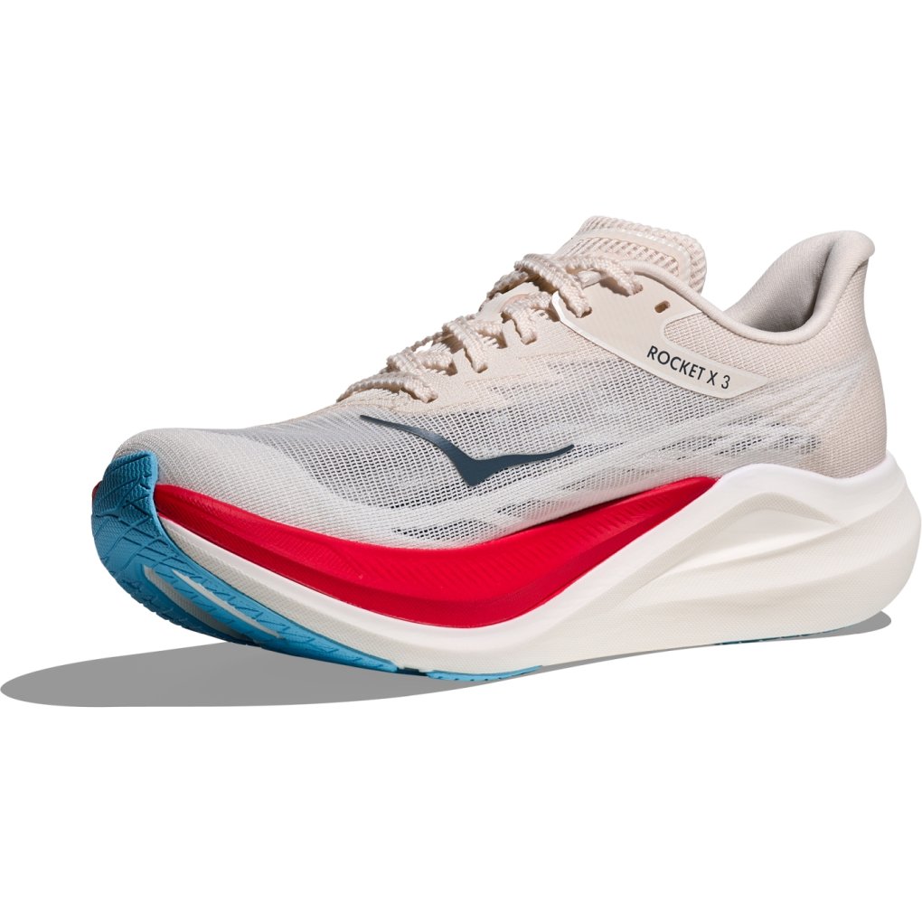 Hoka Rocket X 3 Running Shoes Unisex - alabaster / frost