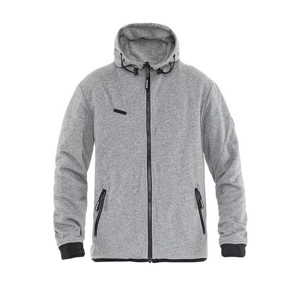 John Doe Motorcycle Hoodie Melange - GrayRef : JDE0228
