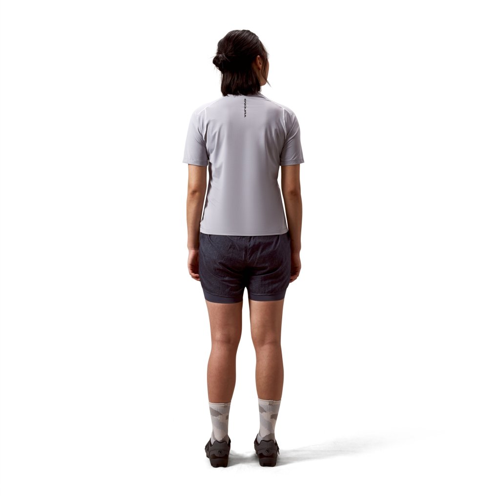 Endura Alltrack Rout Tech Short Sleeve Tee Women - aluminium