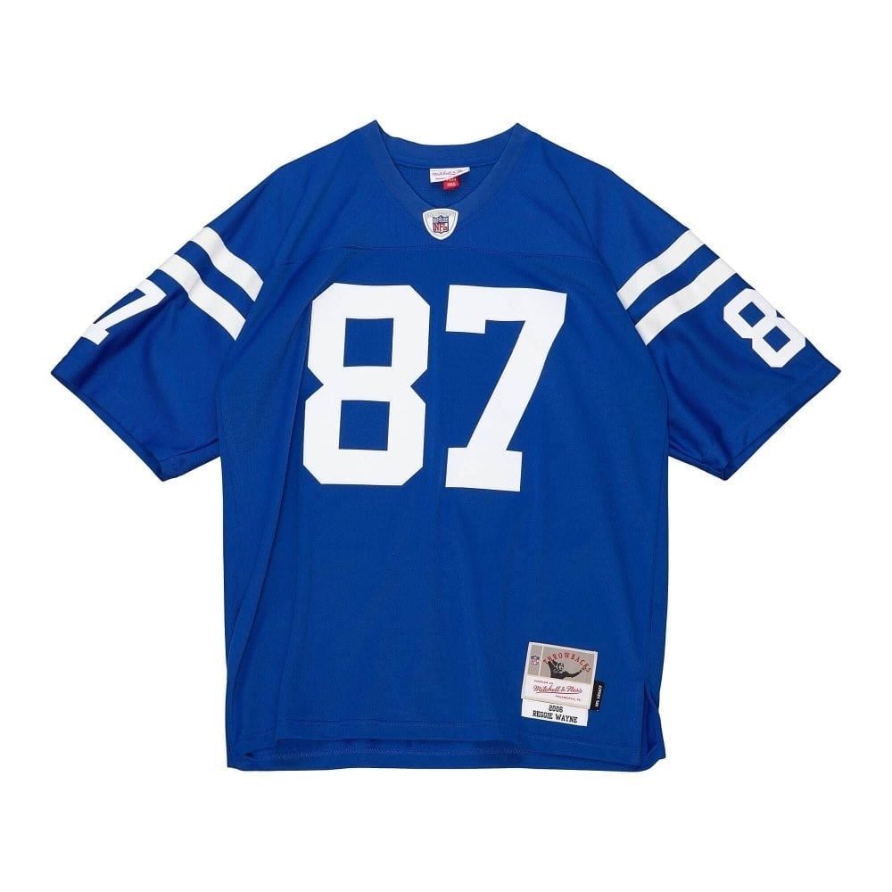 Reggie Wayne #87 Indianapolis Colts Legacy Throwback NFL Jersey Blue